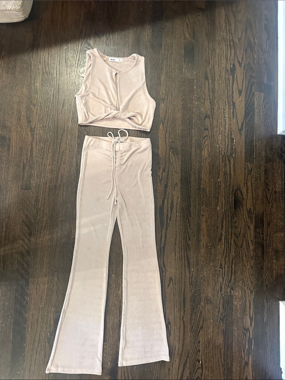 Elodie Champagne Set top: Size L bottom Size: M